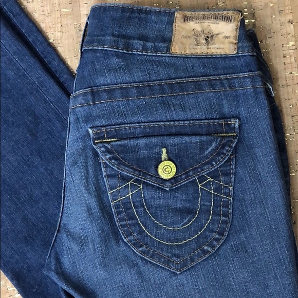True Religion Denim - True Religion Low-Rise Slim Bootcut EUC sz 26